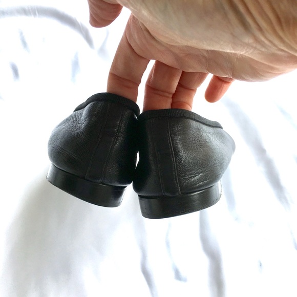 Chanel Lamb Leather Cap Toe Ballet Flat - Picture 6 of 8